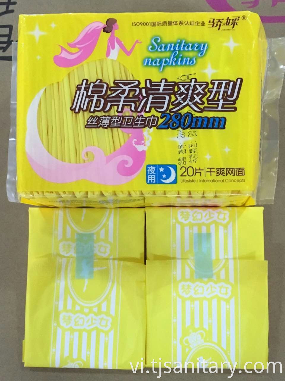 Heavy Flow Sanitary Napkin